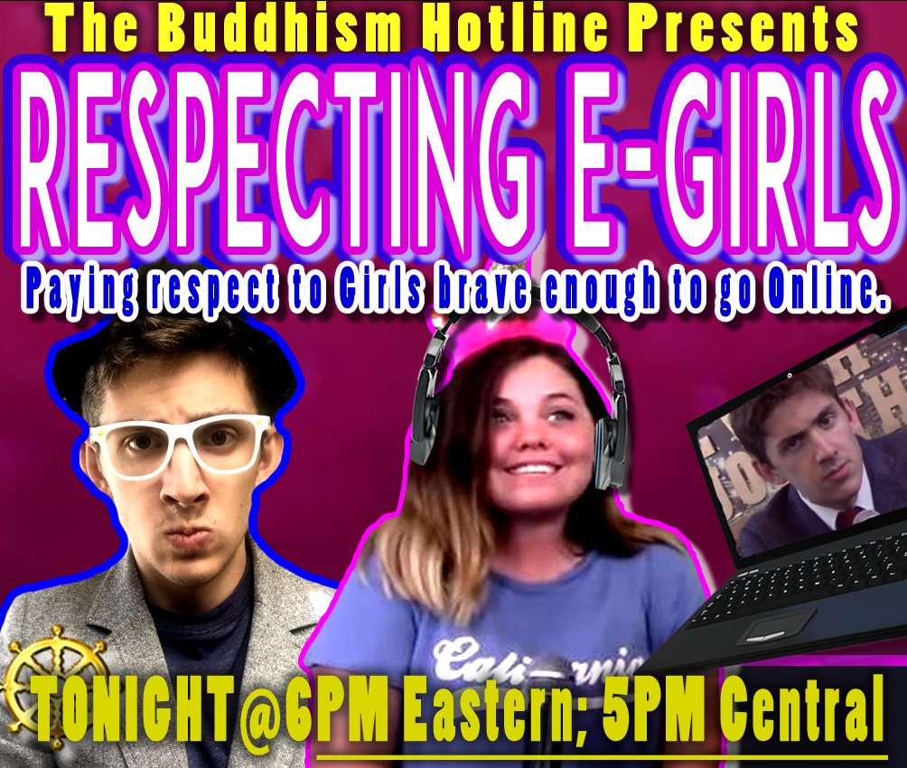 Jonathon Hills on Twitter: "YOU WILL RESPECT E-GIRLS. THEY ARE BRAVE