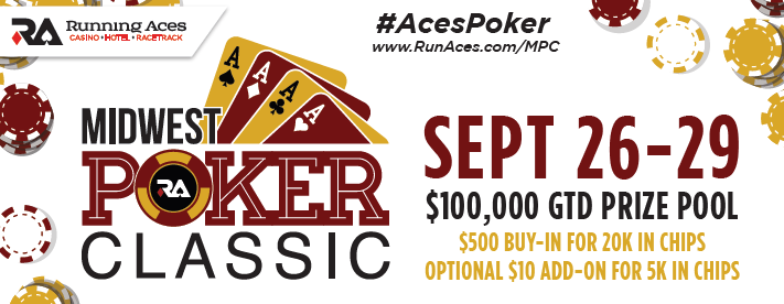 RunAcesPoker's tweet photo. MPC Qualifier seat up for grabs!  RT by Sept 20th for a chance to win a $120 MPC Qualifier Seat! 18+ only no purchase req. #AcesPoker https://t.co/b5r7OGdbA7 #AcesPoker https://t.co/RKMcpn8ggm