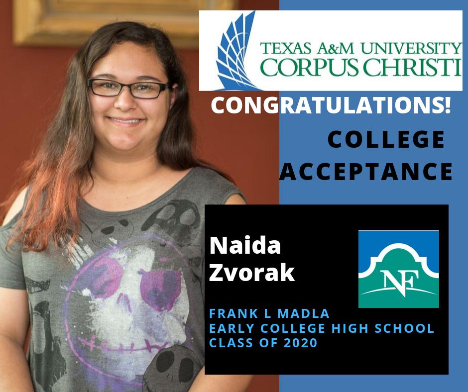 flmechs's tweet photo. Congratulations to Naida Zvorak on her acceptance to @IslandCampus. #CLASSOF2020 #FEEDTHELOBO https://t.co/v1f01pPyXf