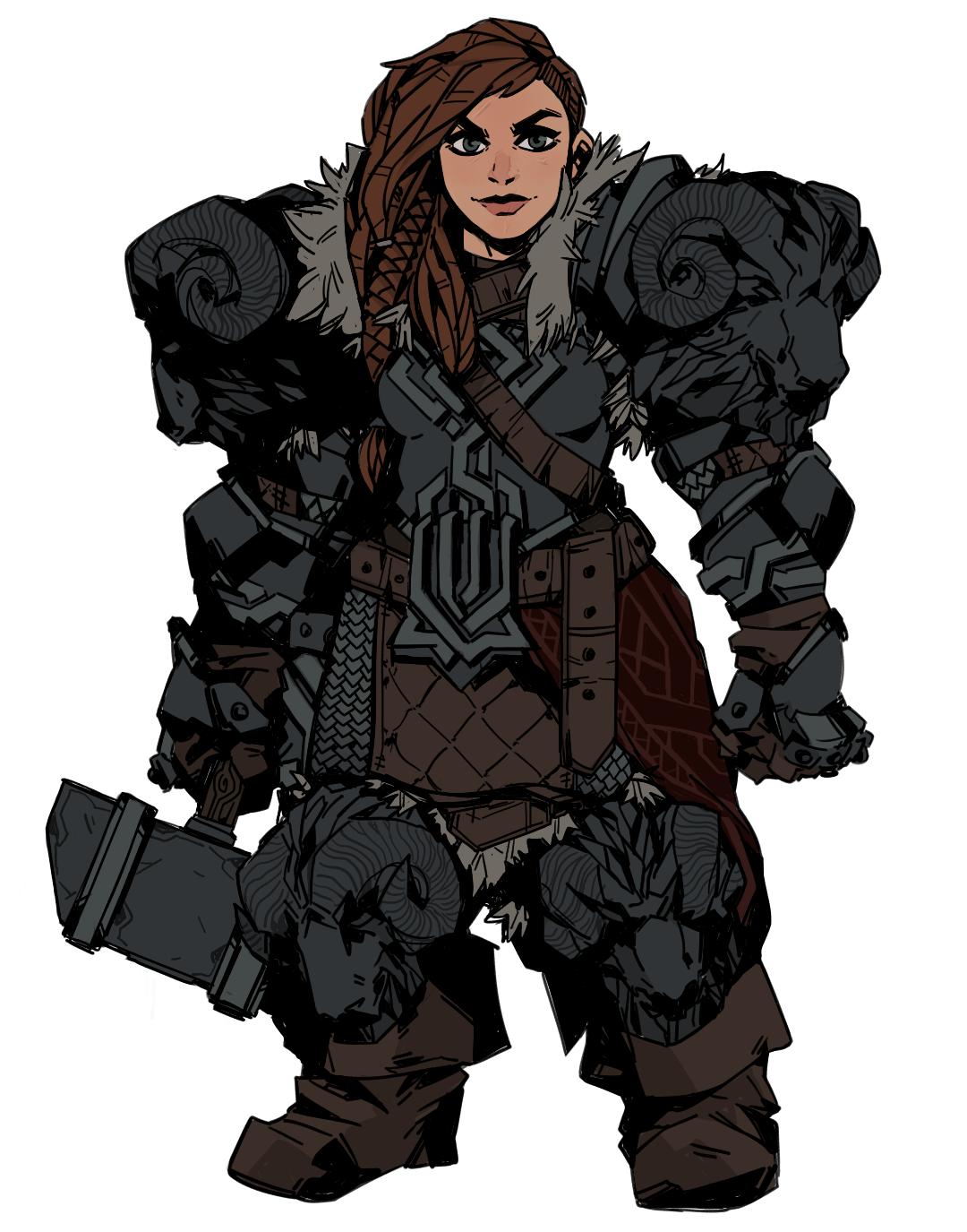R4 on X: "Drew my #dwarf #fighter Bruenora for my weekly #DnD !  https://t.co/c9C1XIv7le" / X