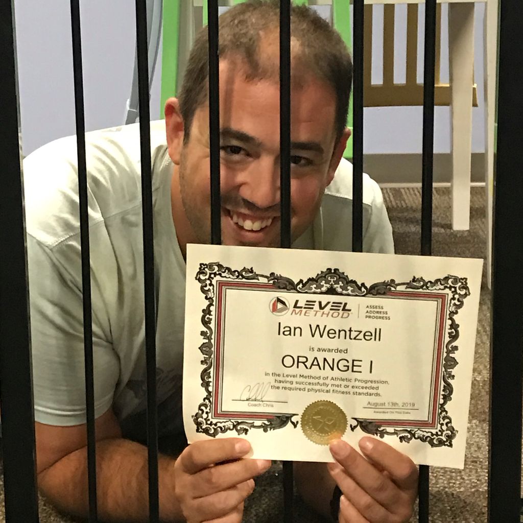IronHeroCF's tweet image. Look who made it through #TheLevelMethod jail and got an #OverallLevel of ORANGE I.

#Congratulations, Ian!

#HWPO #CrossFit #IronHeroCrossFit #Omaha #Nebraska