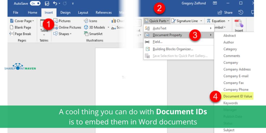 gregoryzelfond's tweet photo. This is handy if you share your documents outside of #SharePoint, i.e., with clients. Having an embedded Document ID feature “stamped” on the documents allows users to quickly locate the “original” in SharePoint, should this need arise. #SharePointTips
https://t.co/RtEP8RuyOH https://t.co/NI5626at1b