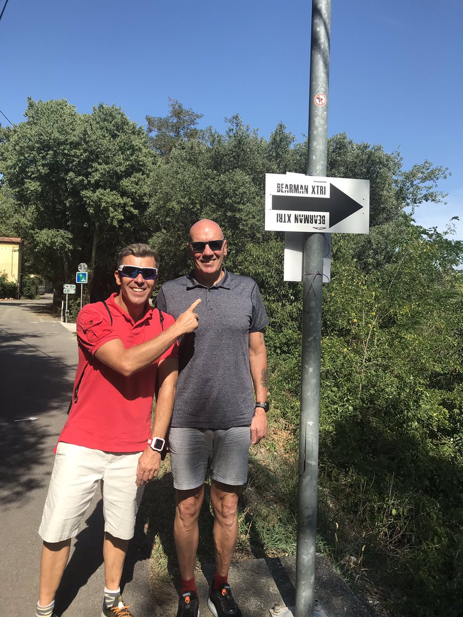 PhilipWestoby's tweet photo. Big endurance event this weekend! BearMan Extreme Triathlon held in the Pyrenees. 3.8k swim, 180k bike, 42k run #sappers #RoyalEngineers #RETCC #ArmyTriathlon https://t.co/Uvt7S9yf8O