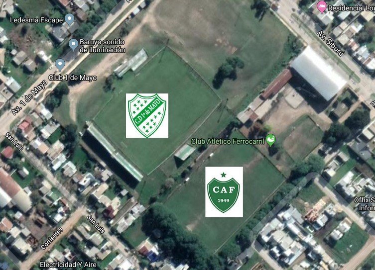 Estadiosdeargentina On Twitter Curiosidades Estadios Separados Solo Por Un Paredon 1 Villa Angela Chaco Union Progresista Y Sportivo Espanol 2 Laguna Blanca Formosa Atletico Laguna Blanca Y 8 De Diciembre