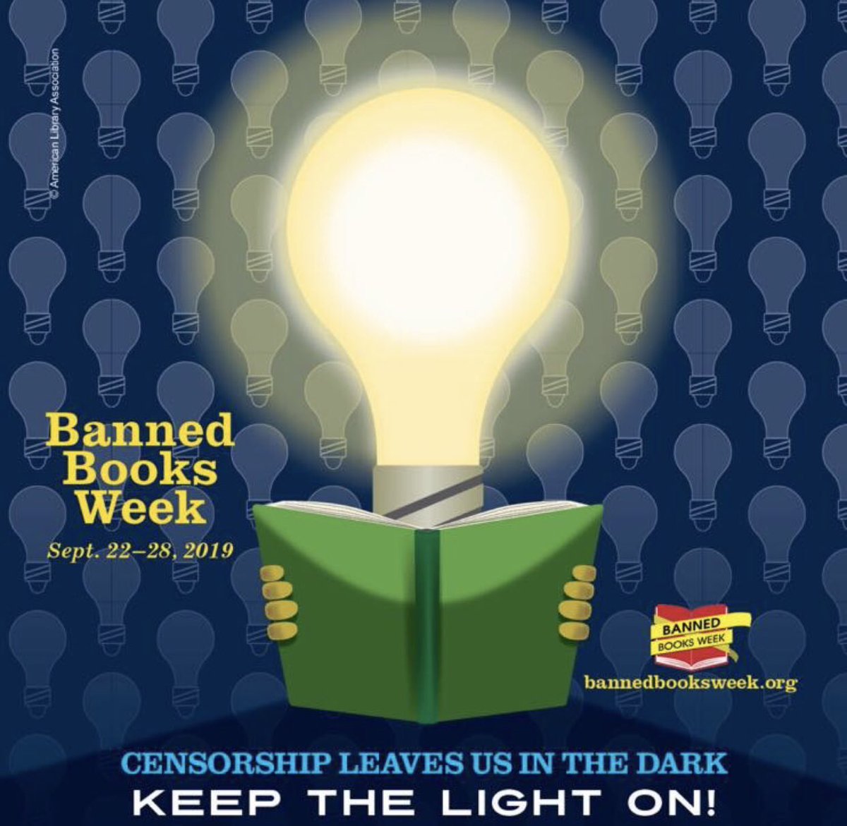 wnbabooksPhilly's tweet photo. We and @CLFWritersRoom invite you to our Banned Book Event Sep. 21, from 3 to 4 PM. Bring a Banned Book and read your favorite passage!
Event held at Creative Light Factory. Artwork courtesy of
https://t.co/FTOjFITn0q.
#wnbaphillychapter #bannedbooksweek #keepthelighton https://t.co/320u3q6v9f