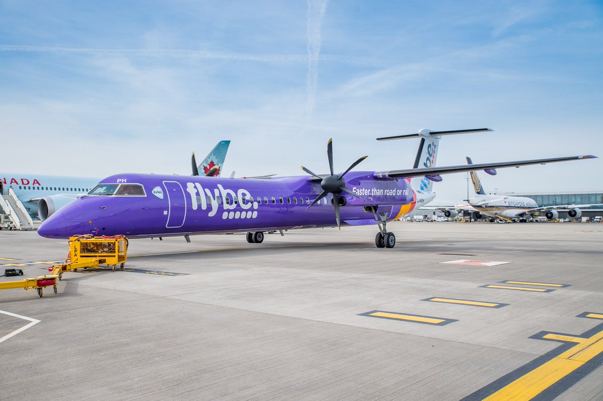 SeanM1997's tweet image. Flybe will be pulling out of Doncaster/Sheffield from 27 October 2019 with the Amsterdam and Belfast City routes being cancelled
