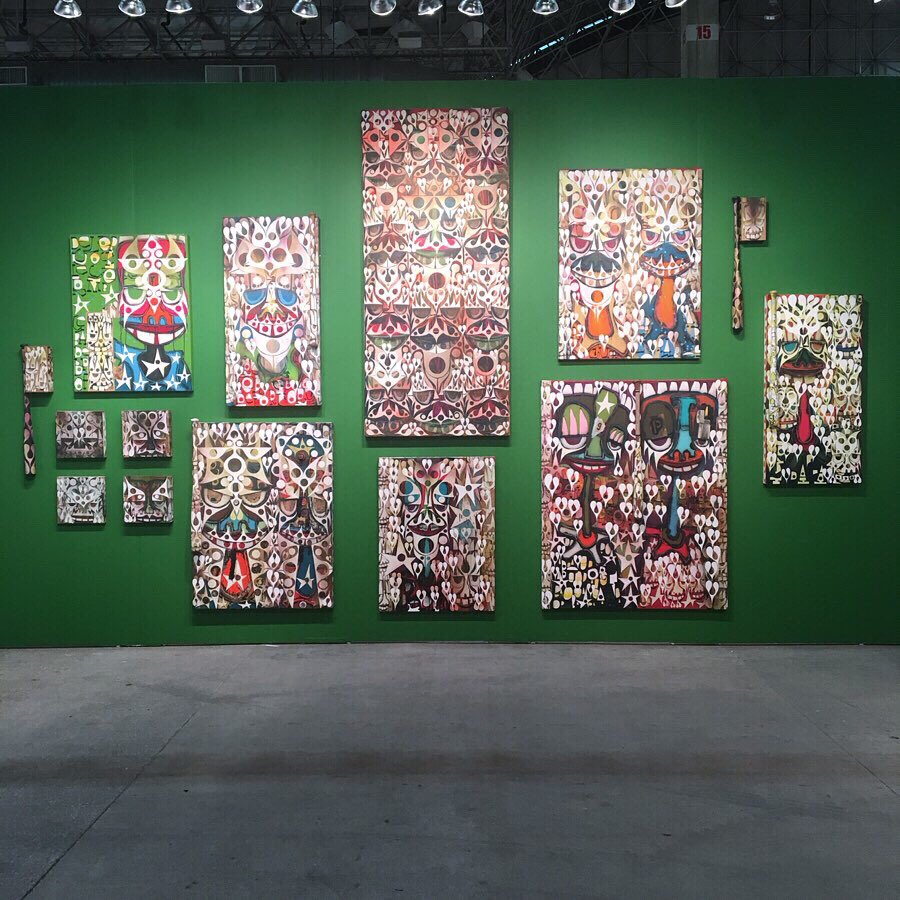 SaraJoRomero's tweet image. Nice to see Phil Frost’s art again. Shown in #javierlopezferfrances booth at #ExpoChicago @expochicago #vippreview