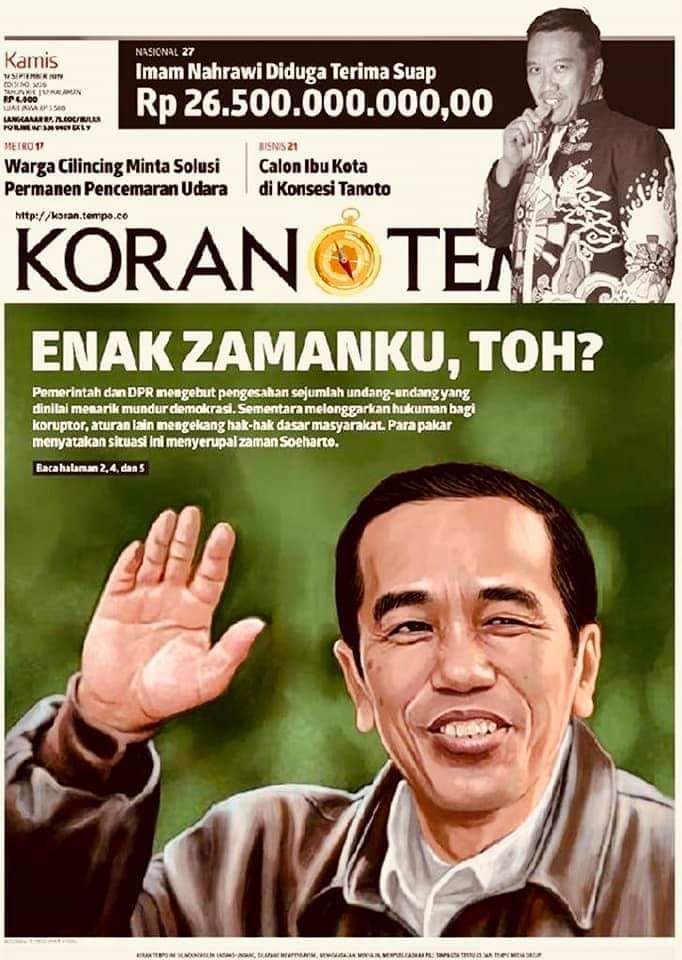 Noura73855326's tweet photo. Rezim paling bobrok sepanjang sejarah Indonesia....
Dibangun diatas kecurangan dan kedzaliman thd rakyatnya..!!
#TurunkanJokowi 
#TurunkanJokowi https://t.co/5ybddwnf88