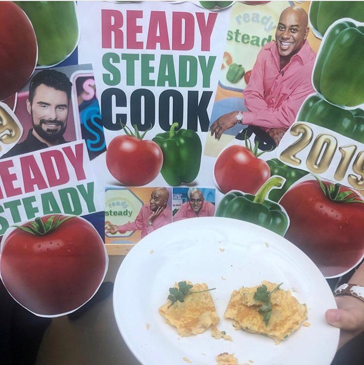MoreHousePC's tweet photo. Ready Steady Cook winners! Well done to our fantastic team of chefs who managed to make a superb omelette, scoring top points in appearance and taste ✨🍳let’s hope this win is a whiff of things to come! 💛💛 https://t.co/3GHhp8igii