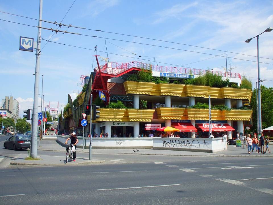 Lehel Market Hall, 13th district. Budapest, Hungary by Rajk László, Jr. 2002.