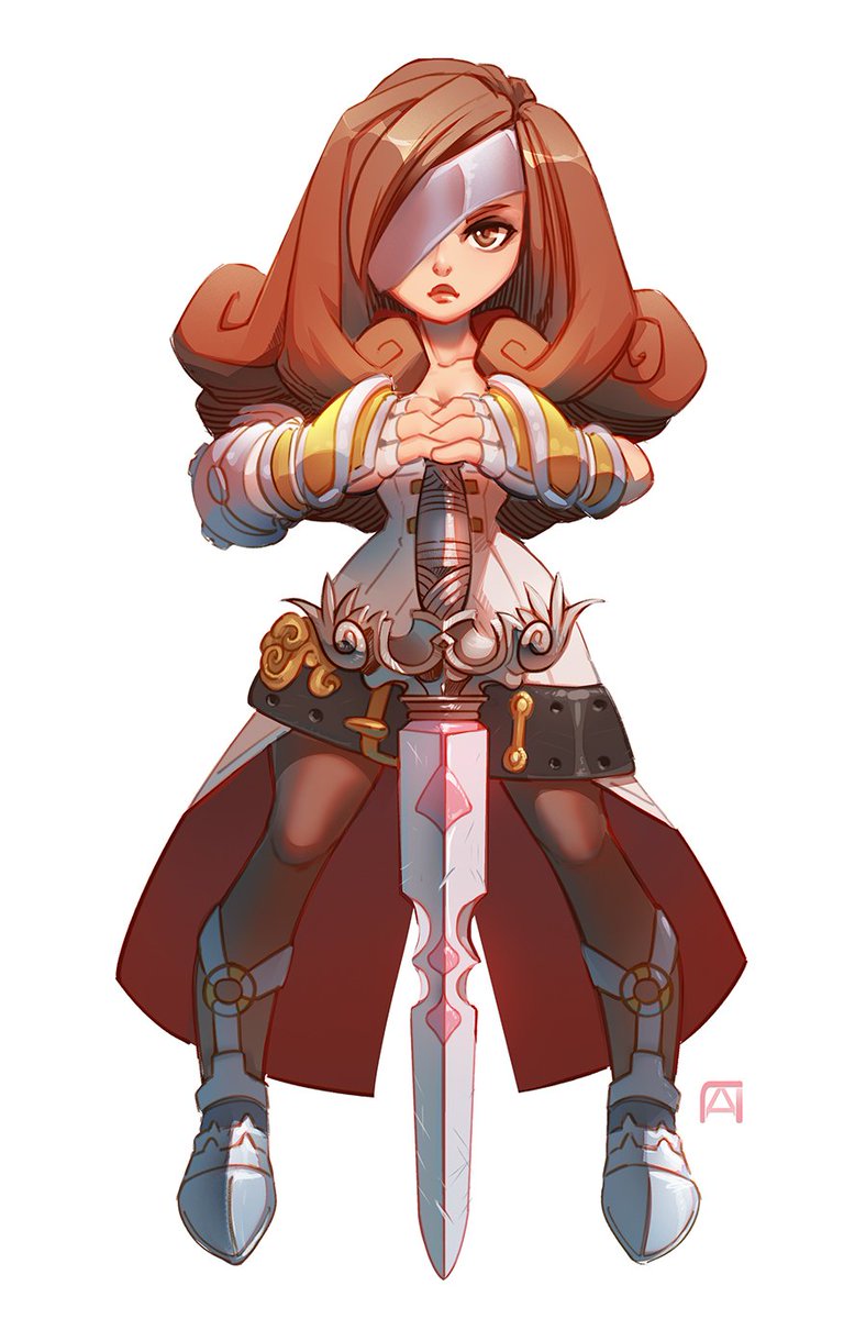 LPchan on Twitter: A commission of General Beatrix from #FF9 I. Source. 