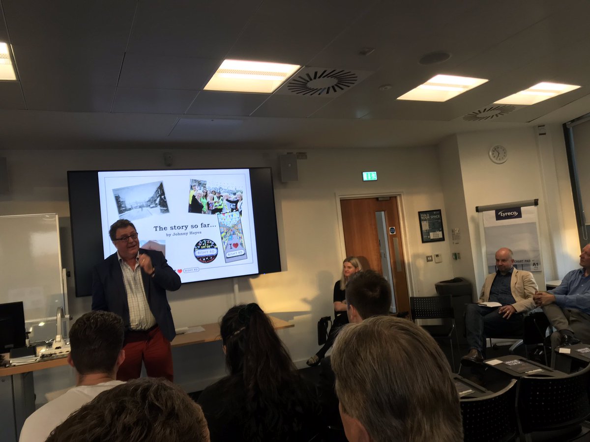 TheRainbowMash's tweet photo. We’ve been thinking about the future of retail with @GoEYork at the architecturally amazing @UniOfYork Ron Cooke Hub. Many things will play a role - building communities, residential space above shops and the high street experience signposting to online! #highstreet #York #retail https://t.co/GBSsCQPxE4