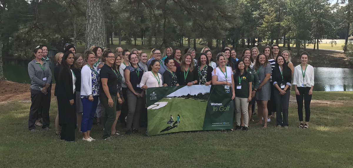 It has been such an inspiring day with these professionals at #WomenInGolf2019. One conversation can change a career. How will you invest in yourself and others?