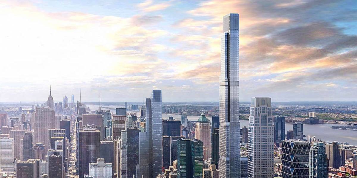 mjarquitec's tweet photo. El #EdificioResidencial más alto del mundo.
17 de septiembre de 2019, la inmobiliaria #ExtellDevelopmentCompany, anuncia que el edificio #CentralParkTower alcanza aproximadamente los 472 metros de altura. Este hecho lo convierte en el #edificiodeviviendas #másaltodelmundo. https://t.co/cyPo10S72X