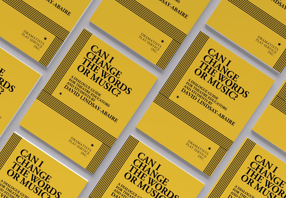dramatistsguild's tweet image. The Dramatists Guild of America is pleased to announce the launch of a new initiative #DontChangeTheWords to educate the public about copyright infringement; reporting hotline and webpage also launched. 
Read More here:
dramatistsguild.com/dont-change-th…
@DramatistsPlayS @lindsayabaire