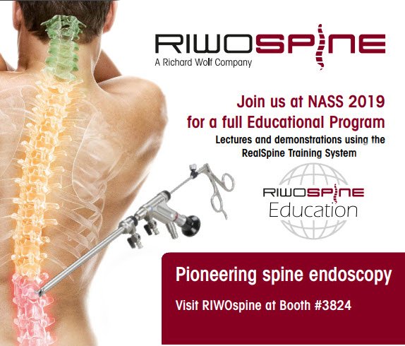RichardWolfUK's tweet photo. Dispelling the myths about #FullEndoscopic #SpineSurgery #innovation visit #RIWOspine #NASS2019 CHICAGO 25-28 SEPT
follow us on:
https://t.co/J7CjaK1Pig
https://t.co/C2vywXj4Ed https://t.co/m7npNDsBuS