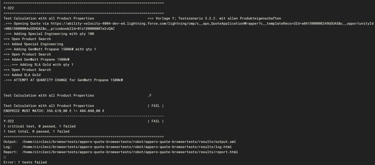 ch_sz_knapp's tweet photo. @CircleCI w/ parallelism + #SalesforceDX w/ Scratch Org Snapshots + #CumulusCI w/ @robotframework = Very Happy @SalesforceDevs with fast, headless browsertests
Impossible without the great work of @jasontlantz and team #Buildspiration https://t.co/alpg64ybL4