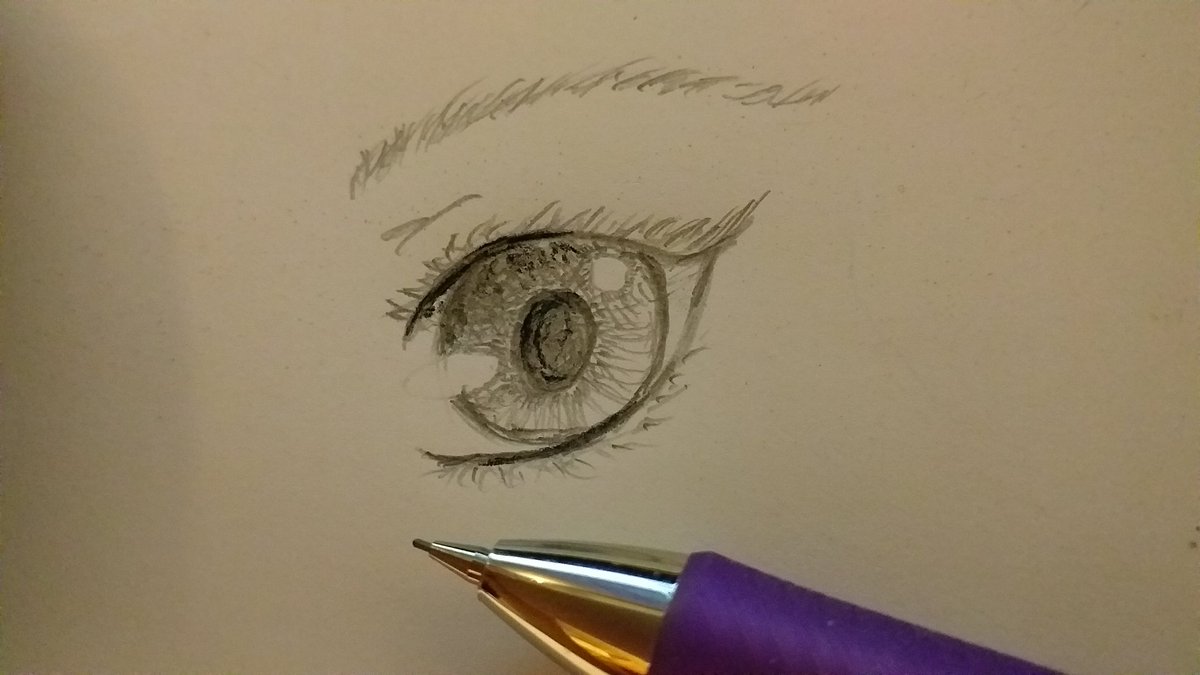 IzaraMoregan's tweet image. Trying to draw eyes yesterday vs. today.... #HowIsThatPossible
Ok, I did look at my old stuff to try and remember how the f*** I drew eyes before. 😋
#MEvsART #Doodle #RelearningToDraw