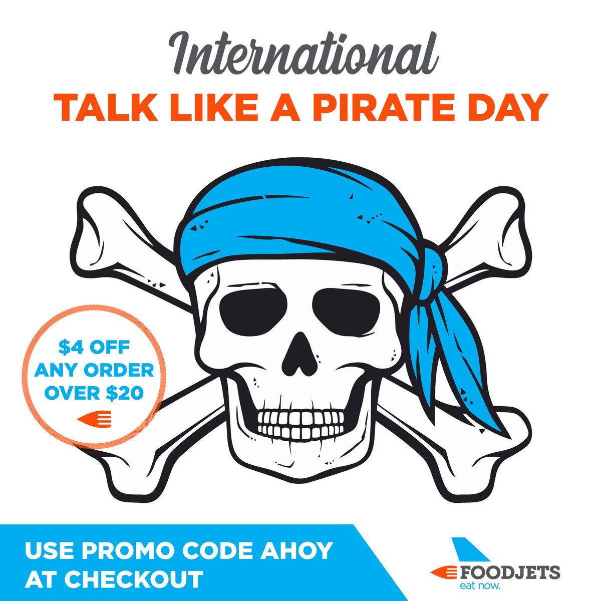 It's International Talk Like a Pirate Day, maties! 🤺 Use code AHOY to save $4 off any order of $20+ today. Since 1995, September 19 is the day when everyone in the world is encouraged to talk like a pirate. And so we ARRRR! 
#talklikeapirate #PirateTalk #TalkLikeAPirateDay