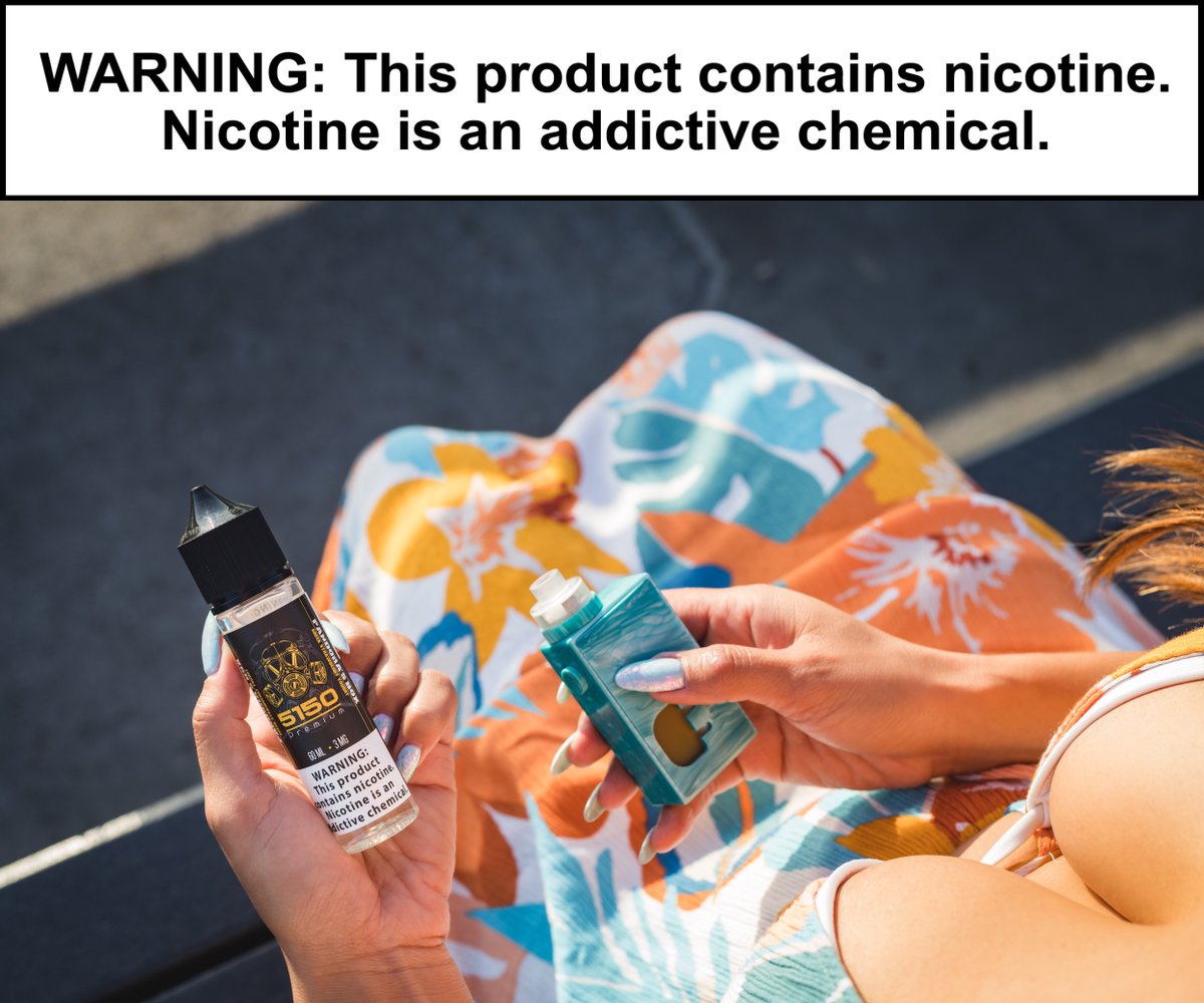5150eliquid's tweet photo. Pandora’s Box is ripe sweet stawberry mixed in a creamy tangy greek yogurt. A must try for the strawberry lover!  WARNING: This product contains nicotine. Nicotine is an addictive chemical. https://t.co/rcIf37bXY8