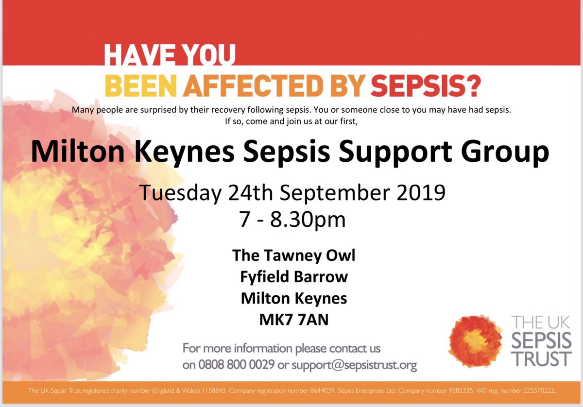 kims2ndchance's tweet photo. Next Tuesday 24th September is our very first support group everyone is welcome @UKSepsisTrust will be there and medical professional staff from mkuh @AnnamkSepsis
#sepsissupportgroup #sepsisawareness #sepsissurvivor #quadrupleamputee https://t.co/ggcwJSiEJn