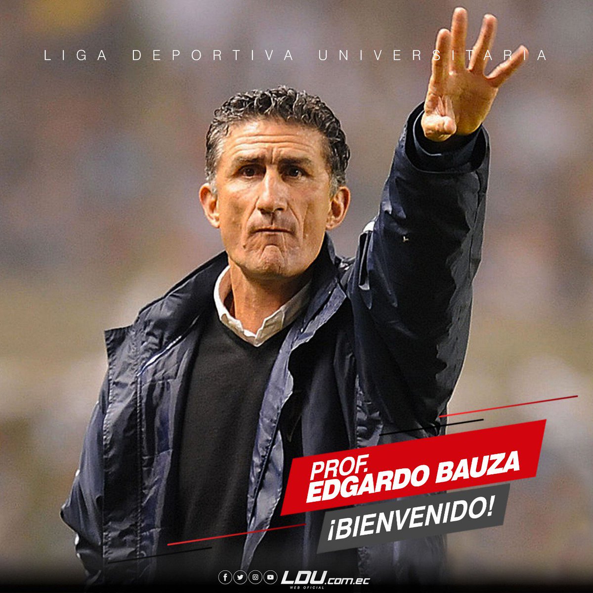 ¡El Prof. Edgardo Bauza regresa a su casa! Se suma a nuestro equipo de trabajo con el rol de Asesor Deportivo. Sin duda su aporte y experiencia será muy valioso tanto para el Cuerpo Técnico del Prof. Pablo Repetto como para los #GuerrerosAlbos.
¡Bienvenido! 👏👏👏