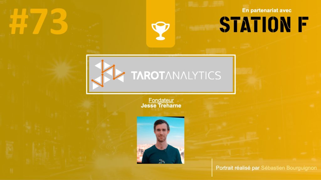 #PortraitDeStartuper – Tarot Analytics – Jesse Treharne <a href="/TarotAnalytics/">Tarot Analytics</a> cc <a href="/joinstationf/">STATION F</a> #Startup #FrenchTech sebastienbourguignon.com/2019/06/26/por…