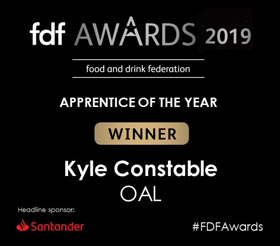 🎉🎊 The Apprentice of the Year Award goes to Kyle Constable <a href="/OALgroup/">OAL</a> 🍾🥂

#FDFAwards