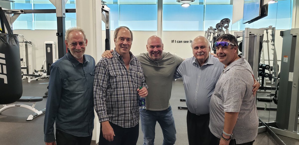 Bruce Trampler (@brucetrampler) on Twitter photo Yesterday in Las Vegas, boxing and UFC old friends in combat sports <a href="/MarcRatnerUFC/">Marc Ratner UFC</a> <a href="/BruceTrampler/">Bruce Trampler</a> <a href="/danawhite/">danawhite</a> <a href="/leesamuels/">Lee Samuels</a> and Brad Goodman, with Dana and Marc hosting pals from <a href="/trboxing/">Top Rank Boxing</a> at their incredible headquarters. <a href="/espn/">ESPN</a>. Yesterday in Las Vegas, boxing and UFC old friends in combat sports <a href="/MarcRatnerUFC/">Marc Ratner UFC</a> <a href="/BruceTrampler/">Bruce Trampler</a> <a href="/danawhite/">danawhite</a> <a href="/leesamuels/">Lee Samuels</a> and Brad Goodman, with Dana and Marc hosting pals from <a href="/trboxing/">Top Rank Boxing</a> at their incredible headquarters. <a href="/espn/">ESPN</a>.