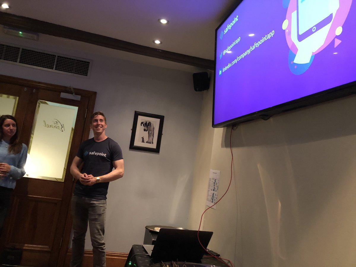 leathesprior's tweet photo. Had a great evening at @start_grow! Great to hear from @callum_c at @safepointapp and @TheVisual_Edge talking through their journeys! #startup #grow #journey https://t.co/fZDAAxI9M5