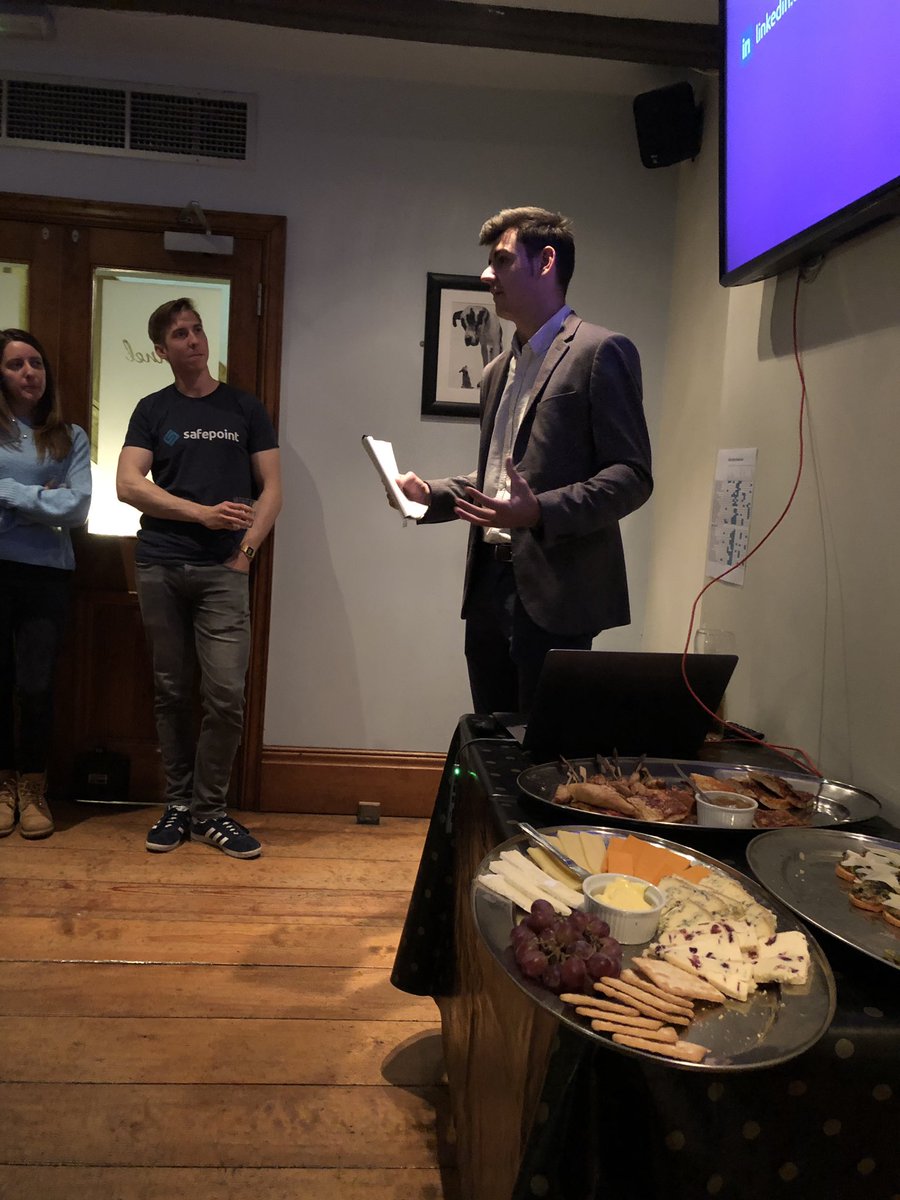 Had a great evening at <a href="/start_grow/">Start Up And Grow</a>! Great to hear from <a href="/callum_c/">Callum Coombes</a> at <a href="/safepointapp/">Safepoint</a> and <a href="/TheVisual_Edge/">x</a> talking through their journeys! #startup #grow #journey