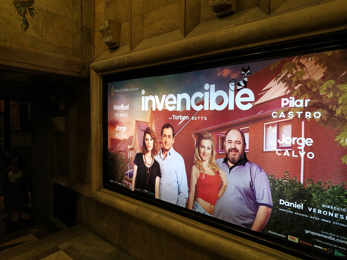 Anipermar's tweet photo. !Nos ha encantado #Invencible! Gracias a @ticketea por las entradas https://t.co/74SHH33drN