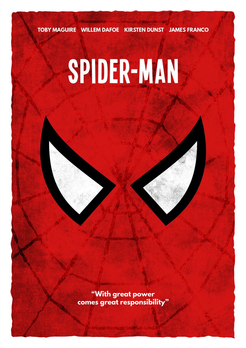 KarlMcDesign's tweet photo. SPIDER-MAN ⚡REIMAGINED POSTER⚡

#movie #poster #design #GraphicDesign #marvel #spiderman #print #illustrator #digitalart https://t.co/MI4ONH1eGq