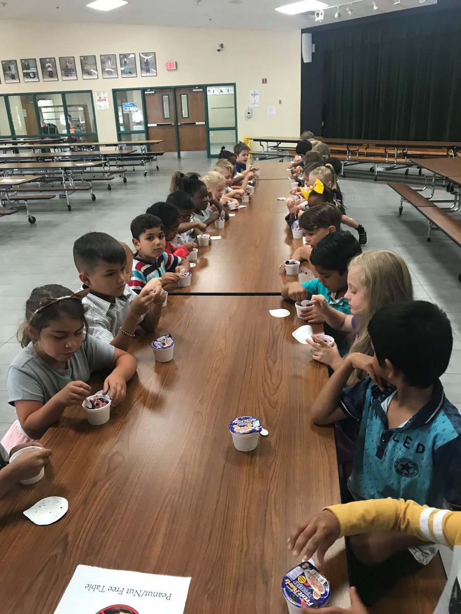CISDNutrition's tweet photo. Our kindergarten classes at @TCETexans got to tour our kitchen freezer today! They were able to see what -2* really feels like!๐ฅถThey then enjoyed a delicious frozen fruit treat! #KitchenTour #CISDOurStory #RealSchoolFood #FreezerFun https://t.co/Zk40sxqfEI