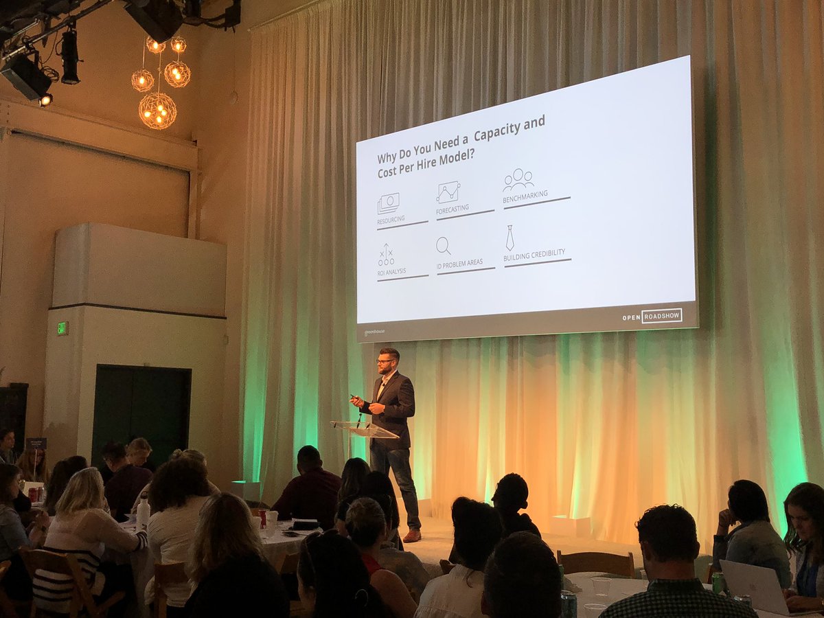Greenhouse's tweet photo. “The more data you can bring to the table, the more crediblity you can build with the business.” 💯 #ghOPEN
- Shane Noe, Director of Recruiting Operations &amp; Analytics at @okta https://t.co/H8NvJLUD3J