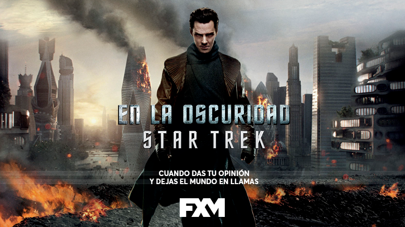 CanalFXM's tweet photo. 👉 Todos tenemos un lado "oscuro", prepara el tuyo para ver #StarTrek: En la Oscuridad ⚠ mañana por FXM 💥 https://t.co/eLcekfejCH