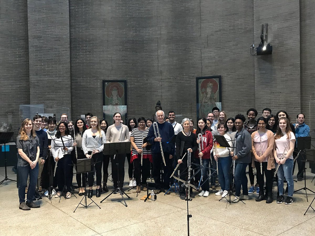 PennMusic's tweet photo. SUNDAY, September 22 at 4PM is the Penn Flutes Recital led by music director Michele Kelly. ✨ The program will feature select members of the Penn Flutes Ensemble who will perform duet works by #Telemann, #Devienne, #Bozza, #Mendelssohn and #Muczynski. @PennSAS @Penn https://t.co/x7QM7iJ6TI