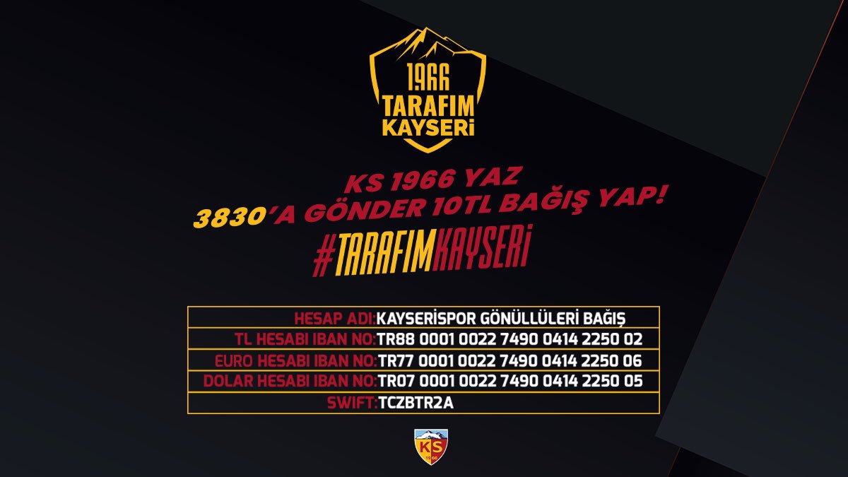 #İstikbalMobilyaKayserispor 💛❤
#tarafımkayseri 💛❤
#MemleketSevdası 💛❤