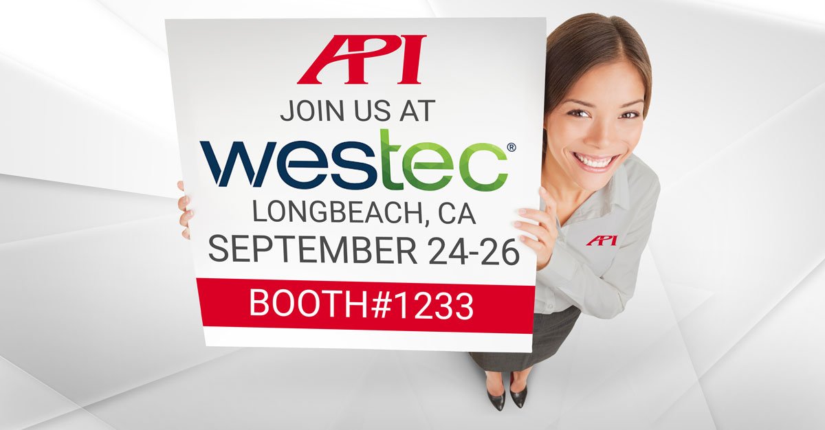 APIMetrology's tweet image. Join API and our distributor Kadan Consultants for Westec September 24-26 in Longbeach, CA Booth 1233. Come see our latest metrology products and talk with our experts about how API can help you. #APIMetrology #NothingBeyondMeasure #GoAPI #Westec