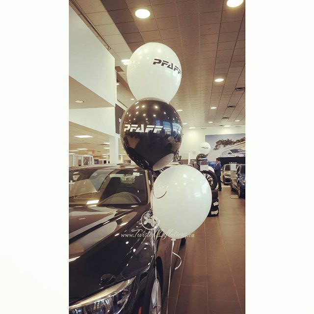 TIBalloons's tweet photo. Today is Pffaf kinda the day.
#pfaff #autodealer #corporateballoons
#TwistedInflations is proudly serving #RichmondHill, #Markham, #Vaughan and #Toronto with the #BestBalloonArt in the #GreaterTorontoArea.
#TorontoBalloon
#TorontoEvent
#VaughanBalloo… https://t.co/sp2lxWAhJX https://t.co/yd7korTKpj