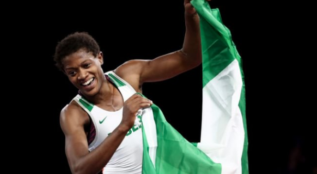 thecableng's tweet photo. ‘I needed to make #Nigeria proud’ — Adekuoroye wins bronze medal at wrestling championship | TheCable https://t.co/XzV2PQS9LG https://t.co/I5xtdS9dYs