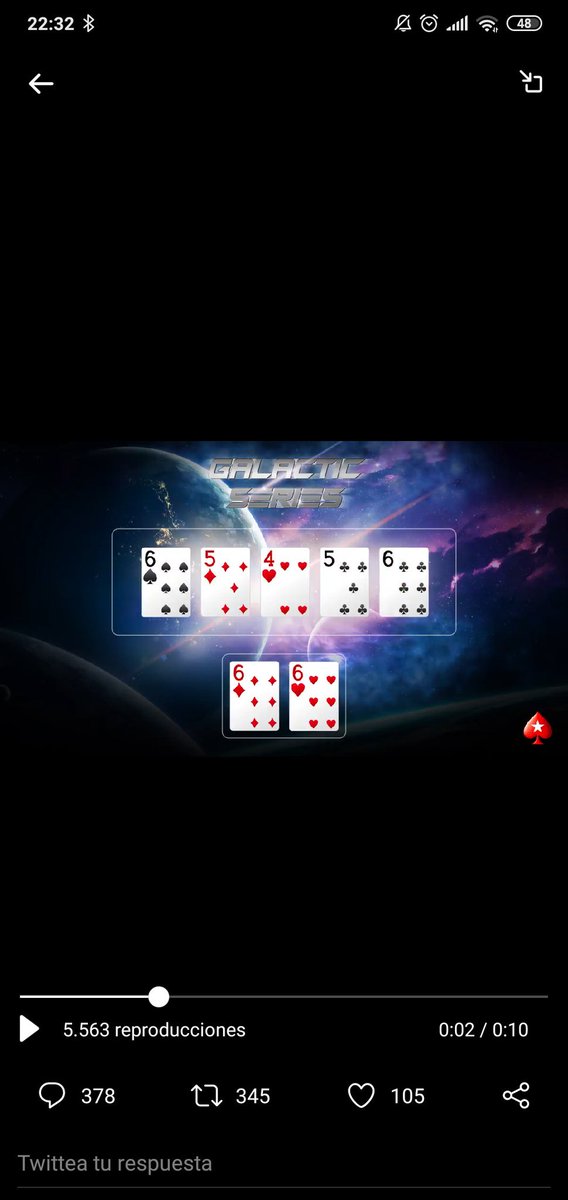 Adam8181_'s tweet photo. @PokerStarsSpain Adam8181 #GalacticSeries https://t.co/uQZW27pDxE