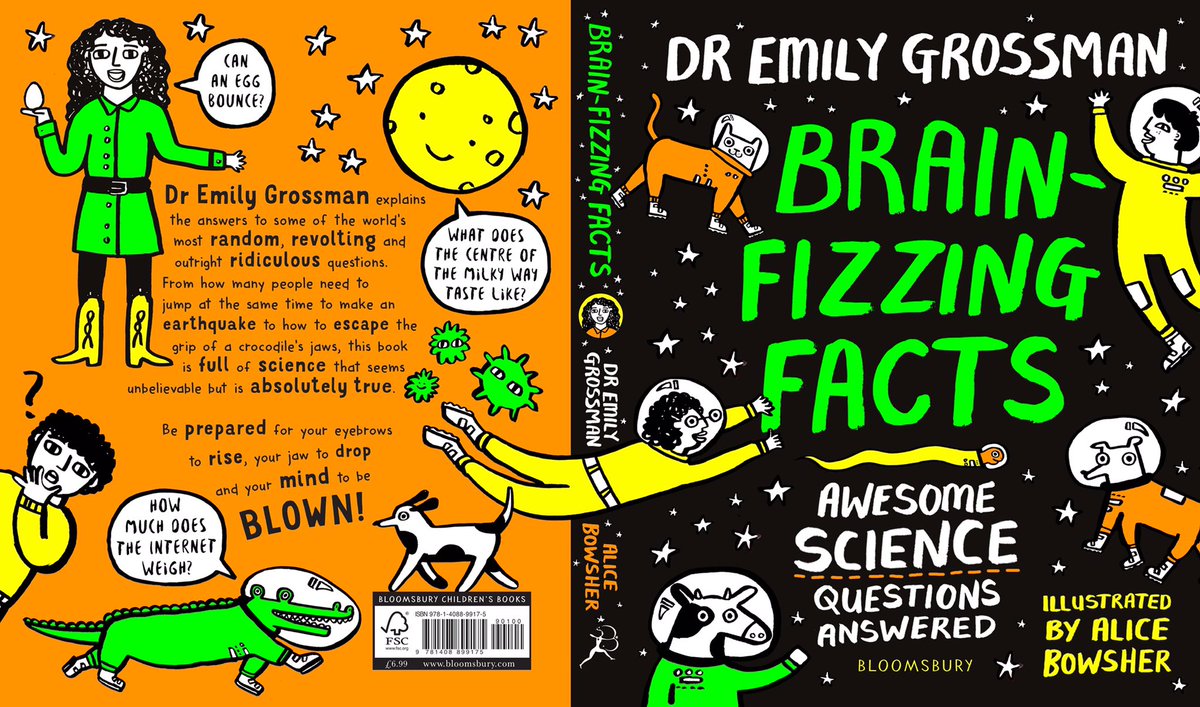 DrEmilyGrossman's tweet photo. TEACHERS / PARENTS: does anyone out there want me to come to your children’s school and do a show based on my new book #BrainFizzingFacts? And / or a book signing? Please get in touch! 🧠🥂💡 https://t.co/BQjwmXJW0Z