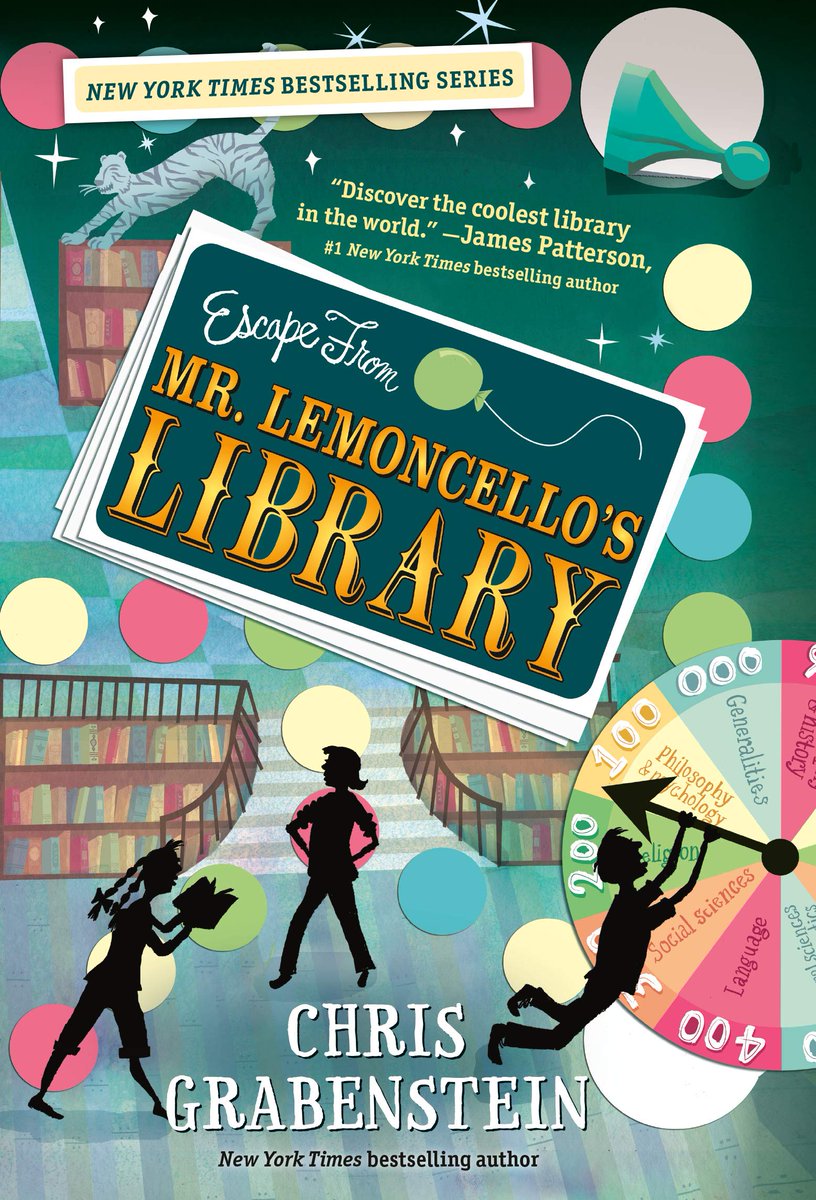 fclteenscene's tweet photo. FCL TAB recommends: "#EscapefromMrLemoncellosLibrary" by @CGrabenstein

5 stars: "Prepare for a lot of literary allusions."

https://t.co/acZG3BGSaN https://t.co/HiFnzZsySN