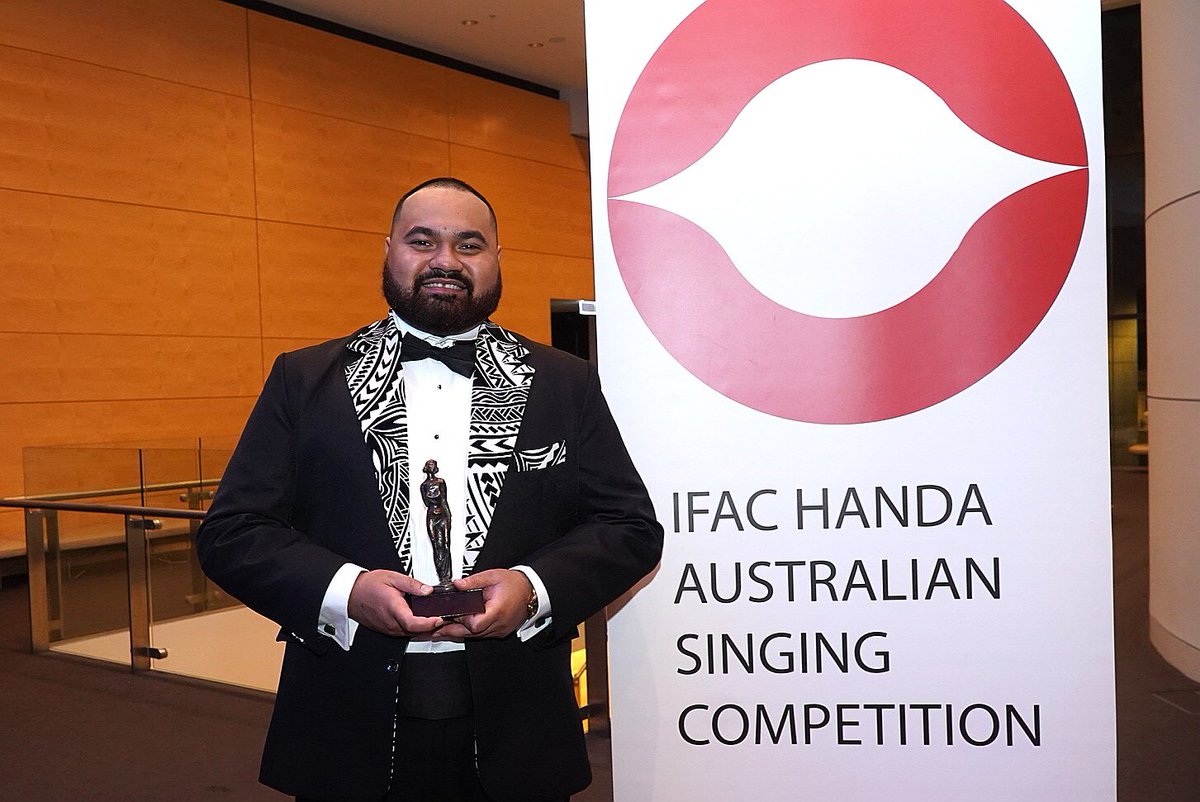 ifac_global's tweet image. Congratulations to all the Finalists of the 2019 IFAC Handa @AusSingComp and especially to Manase Latu, this year’s recipient of the coveted Mathy Scholarship!  🎼👏🏽