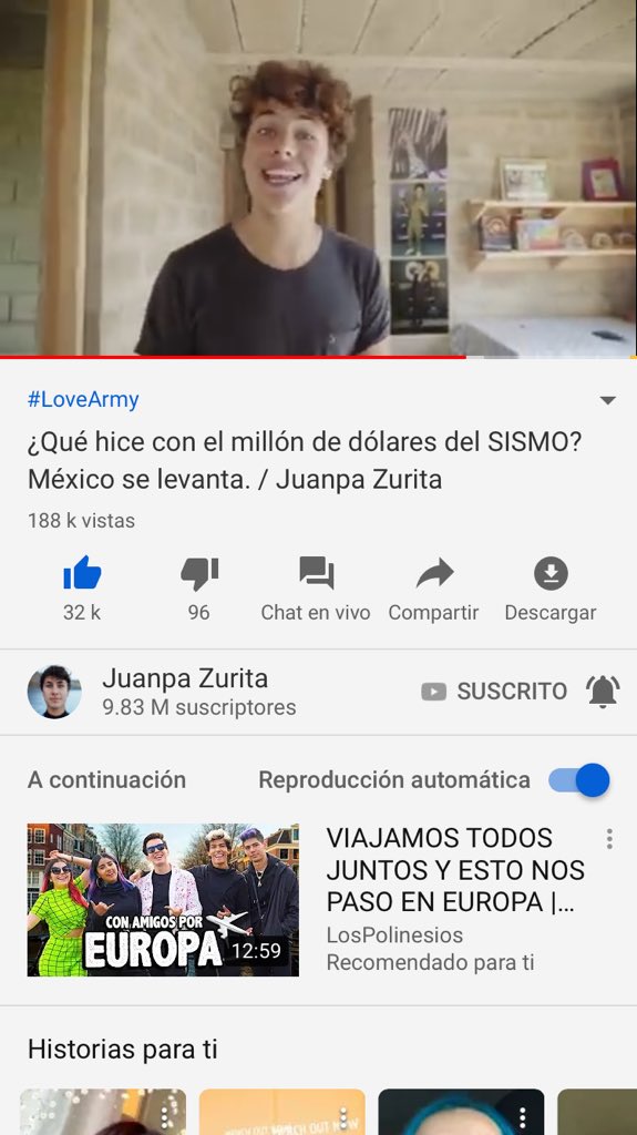 No saben lo feliz que me hace esto , lo mejor de todo es que estamos unidos ♥️🤧🇲🇽 #LoveArmyMexico #MexicoSeLevanta @ElJuanpaZurita