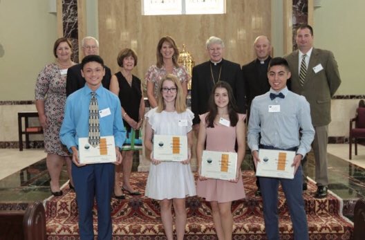 iccpgolf1's tweet photo. Congrats to all the Class of 2023 Kazma Scholars. We’re especially proud of Freshman Golfer Jann Atendido (pictured bottom left). Way to go! https://t.co/p3iDXGGq9Y