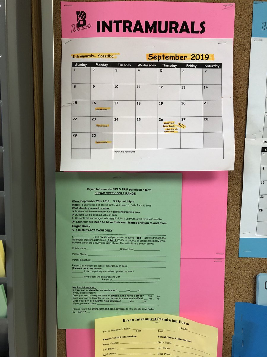 Bryan Intramurals tweet media