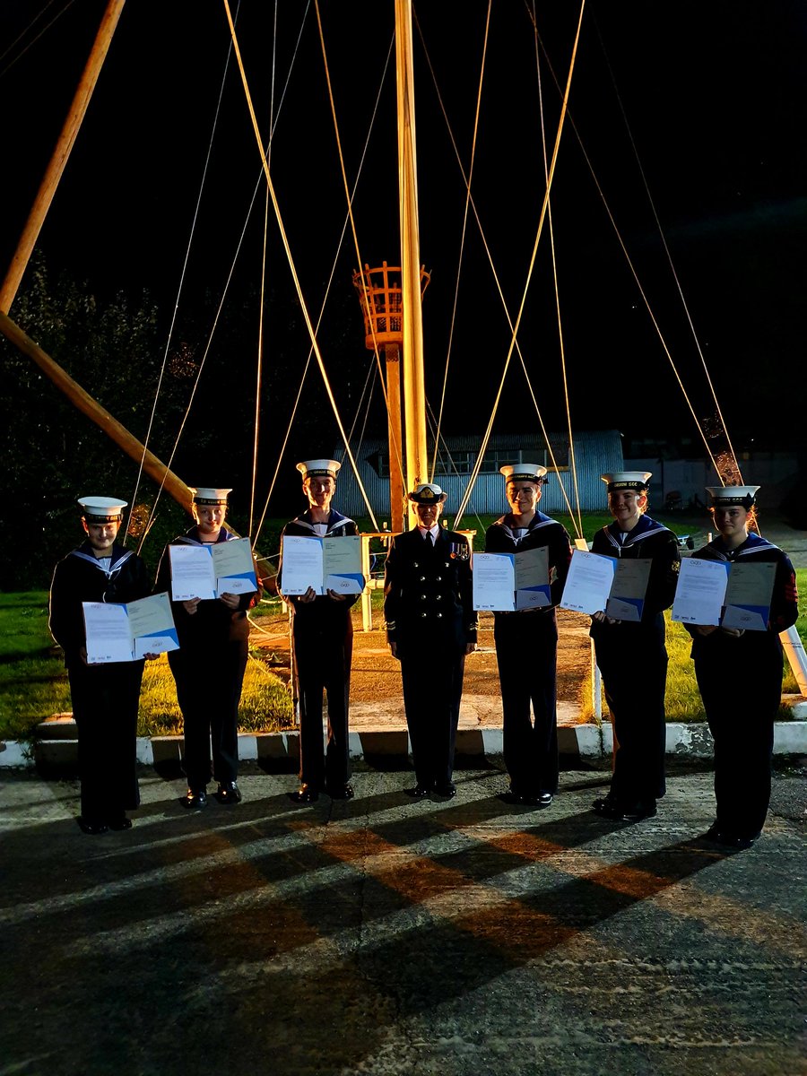 Many Congratulations to the cadets at Nottingham Sea Cadets achieving their BTEC Level2 Qualification. Presented by the ASO BTEC 😊 <a href="/Captain_SCC/">Captain Sea Cadets</a> <a href="/CVQO/">Cadet Vocational College - the new name for CVQO</a> <a href="/SeaCadetsBTEC/">Sea Cadets BTEC</a> @CVQOMidlands