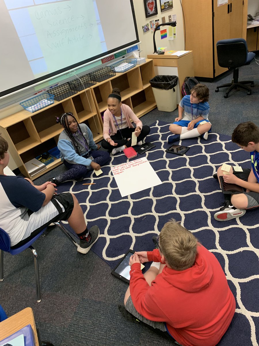 Students shared jots in Inquiry yesterday, and synthesized information to summarize their findings. Collaboration is magical! <a href="/Gateway6NKC/">Gateway6NKC</a> #GoGrizzliesNKC